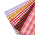 factory direct tartan plaid lavender lilac adhesive back  rubber printed EVA foam handicraft sheets